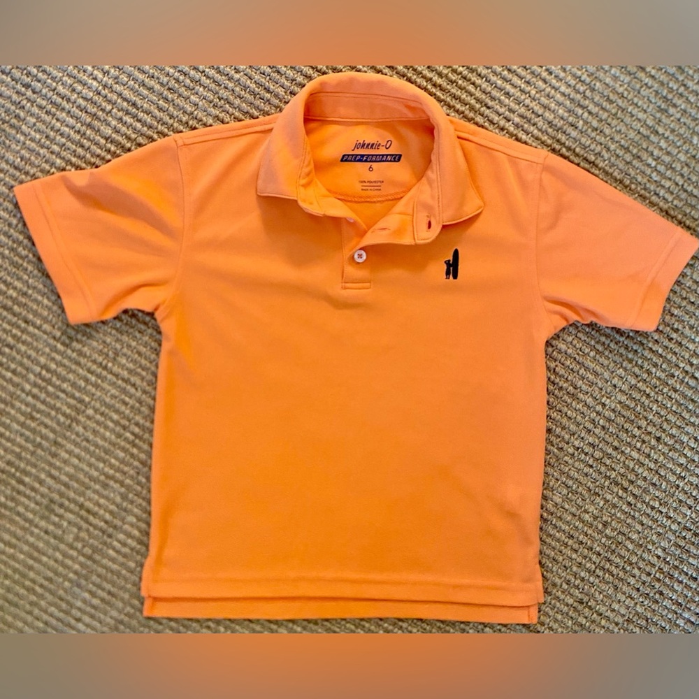 Johnnie-O Prep-forma e polo shirt size 6